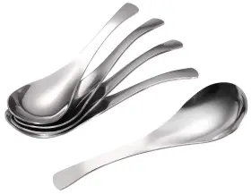 Miupoo 713893024540 Soup Spoons Stainless Steel Short Handle Classic And Durable Spo