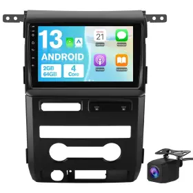 0nly Mnasico 735851957554 Android Radio For Ford F150 2009-2012 Fit Manual Ac With 9 Inch