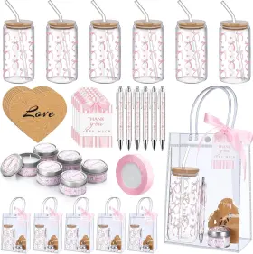 Xin-motimind-2868 Motimind 6 Sets Baby Shower Prizes For Game Player Winners Guest Gifts Candle