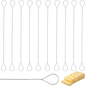 U1qih7vnb Mozeat Lens 557304 1 5.7 Inch Cheese Slicer Wire 10 Pcs Silver