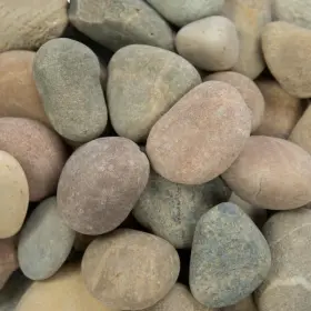 Msi 747583115300 Multi-colored 0.5 Cu. Ft. Per Bag 1 Inch To 2.5 Bagged Landscape Pebble