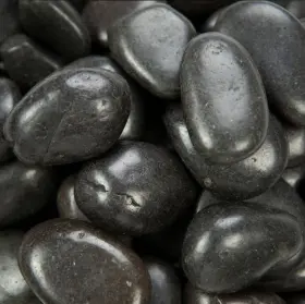Lpebqblk3pol40 Msi Lpebq3pol40 Piedra Pebbles 3/4 Inch To 1 1/4 Polished Bagged - Black