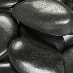 Lpebqblk8pol40-plt Msi Lpebq8pol40-plt Niagara Yellow Pebbles 2 Inch To 3 1/2 Polished - Black #3