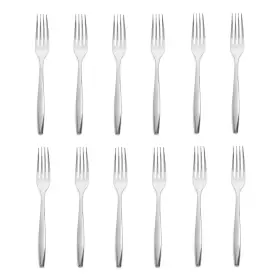 Mt1762 Nambe Aidan 18/10 Stainless Steel Dinner Fork Set Of Twelve