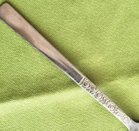 720029 National Stainless 3 Teaspoons Rose Serenade Pattern 6 Inch #72029 #2