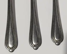 N.s.co.18-8 National Stainless Nst70 Iced Tea Spoons Silverware Flatware #3