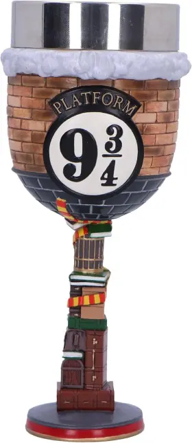 B6668b24 Nemesis Now Harry Potter Platform 9 3/4 Goblet 18.7cm Resin Official Pot #3
