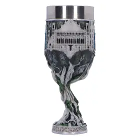 B6673b24 Nemesis Now Lord Of The Rings Gondor Goblet 19cm Resin Grey Official