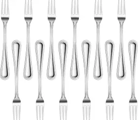 58505 New Star Foodservice Bead Pattern 18/0 Stainless Steel Oyster Fork 6i