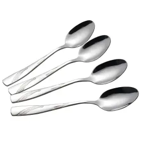 Nicesh 742920719470 16-piece Stainless Steel Dinner Spoons 8.19-inch