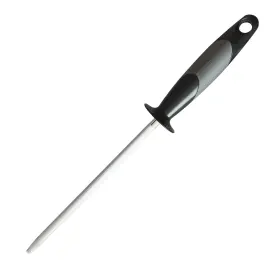 032c Nobrand 9-inch Butcher Steel Sharpener Fast 1 Stage Sharpening