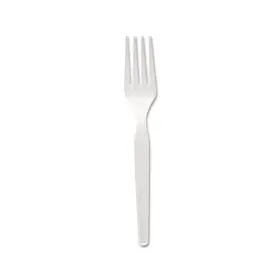 Fm217 Nobrand Dixie Medium-weight Disposable Plastic Forks 1 000 Count