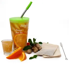 5609 Norpro Tea-rific Iced Tea Set Glass Gift 5 Piece