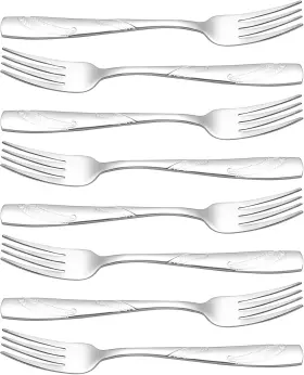 8541927441 Oe 16-piece Stainless Steel Dinner Forks 8.19-inch Kitchen Silverware