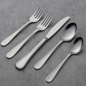 Oneida 078737042990 Flight 45-piece Stainless-steel Flatware Set Service For 8 #3