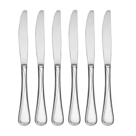 Oneida 078737173168 Flight Stainless Steel 18/10 Dinner Knives Set Of 6