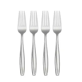Oneida 078737218951 Camlynn Everyday Flatware Dinner Forks 18/0 Stainless Steel Set Of 4 Silver
