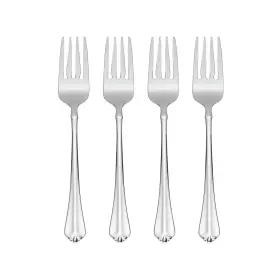 Oneida 078737243380 Julliard Flatware Set Of 4 18/10 Stainless Steel Silver