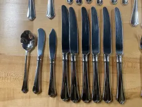 Oneida 078737988748 Julliard Service For 6 51-piece Stainless Steel Flatware Set - Silver #2