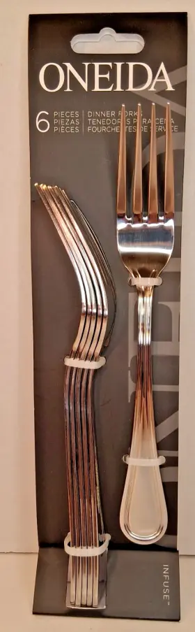 Oneida 079363000279 Infuse Dinner Fork Set Of 6