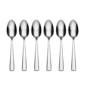 Oneida 079363006448 Nocha Everyday Flatware Teaspoons Set Of 6 18/0 Stainless Steel Silverware