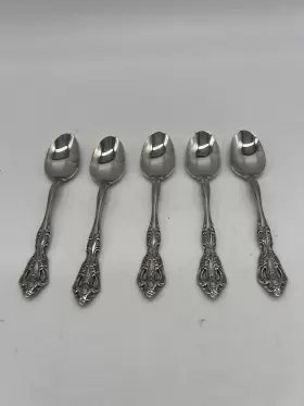 Oneida 079363013361 Stainless Michelangelo Dinner Spoons Set Of Five Classic Flatware #2