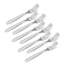 Oneida 079363014115 Fork Set 8pc Jordan Pattern Stainless Steel