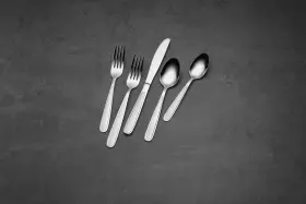 Oneida 079363014122 Teaspoon Set 8pc Jordan Pattern Stainless Steel #3
