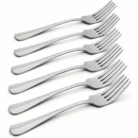 Oneida 079363143204 Savor Everyday Flatware Dinner Forks Set Of 6 18/0 Stainless Steel #2