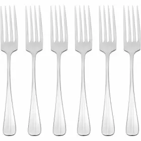 Oneida 079363143204 Savor Everyday Flatware Dinner Forks Set Of 6 18/0 Stainless Steel