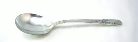 1931 Oneida Sl And Gh Rogers Silverplate Jasmine Gumbo Soup Spoon #2