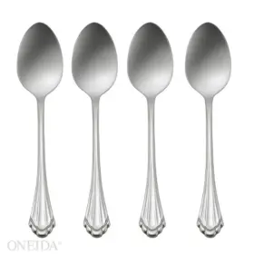 2272004e Oneida New Best Marquette Fine Flatware Teaspoons Set Of 4 Free Shipping