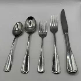 2273005a Oneida Juilliard 5-piece Place Setting Service For 1 - Silver