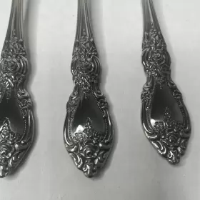 2561004b Oneida 2561004b/ Louisiana 18/8 Stainless Steel Flatware Salad Fork 7 Inch Set Of 4 #3