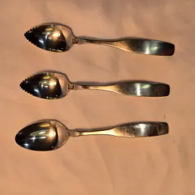 2640004a Oneida Paul Revere Community Stainless Steel 1 Spoon And 2 Grapefruit Spoons #3