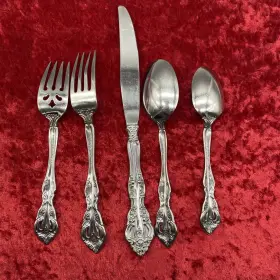 2765005a Oneida Michelangelo 5pc. Place Setting 18/10 Stainless Steel Service For One #2