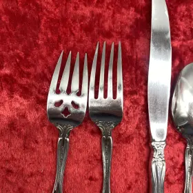 2765005a Oneida Michelangelo 5pc. Place Setting 18/10 Stainless Steel Service For One #3
