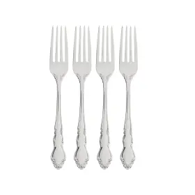 2766004g Oneida Dover Fine Flatware Dinner Forks Set Of 4