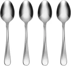 2865004c Oneida Flight Everyday Flatware Teaspoons 18/0 Stainless Steel Set Of 4 Silver