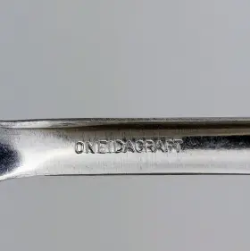 3610111 Oneida Oneidacraft Venus Dinner Spoons 6 Stainless Steel 7.13 Inch #2