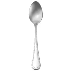 Oneida 445044398356 Pearl 18/10 Stainless Steel Oval Bowl Soup/dessert Spoons Set Of 12