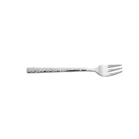 Oneida 711181457599 Chefs Table Hammered 18/0 Stainless Steel Oyster/cocktail Forks Set Of 12