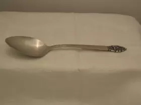 73466 Oneida Community Vinland Dinner Serving Spoon S Stainless 1989
