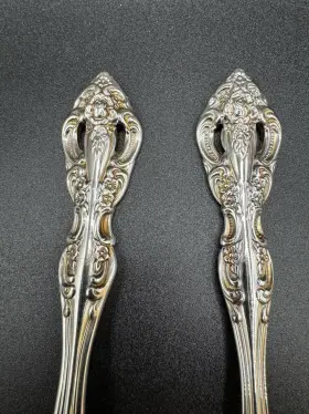 Oneida 735343107344 Michelangelo Flatware 18/10 Stainless 4 Dinner Spoons Replacements #2