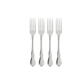 2610004a Oneida 735343229121 Chateau Fine Flatware Dinner Forks Set Of 4 18/10 Stainless Steel