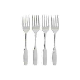 Oneida 735343838750 Paul Revere Fine Flatware Salad Forks Set Of 4 18/10 Stainless Steel