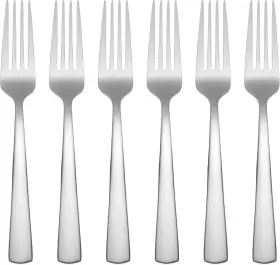 Oneida 744759438133 Aptitude Everyday Flatware Dinner Forks Set Of 6 18/0 Stainless Steel