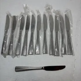 Oneida 749956143286 Jade Butter Knives 18/10 Stainless Steel Set Of 12