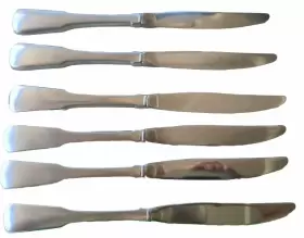 6-oneida Oneida 895152 American Colonial 18/8 Stainless Dinner Knives Replacements #2