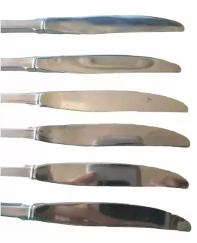 6-oneida Oneida 895152 American Colonial 18/8 Stainless Dinner Knives Replacements #3